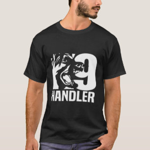 K-9 Handler Politie Sheriff Cops Rechtshandhavings T-shirt
