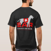 K-9 Onderzoek en Redding - SAR T-shirt (Achterkant)