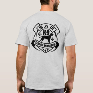 K-9 Onderzoek en Redding - SAR T-shirt