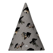 K-9-patroon voor het werken met een dog feesthoedjes (Rechts)