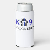 K-9 Politie-eenheid Seltzer Blikjeskoeler (Seltzer Achterkant)