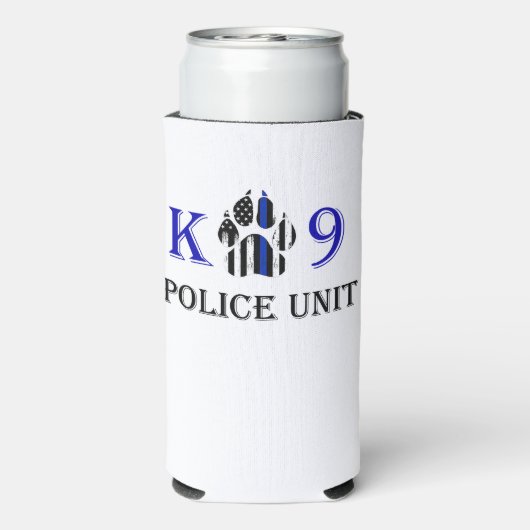 K-9 Politie-eenheid Seltzer Blikjeskoeler (Seltzer Achterkant)