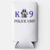 K-9 Politie-eenheid Seltzer Blikjeskoeler (Voorkant)