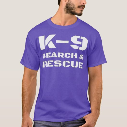 K-9 Trainer D.R.K.9 T-shirt (Voorkant)