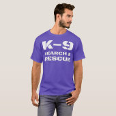 K-9 Trainer D.R.K.9 T-shirt (Voorkant volledig)