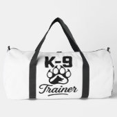K-9 Trainer Hond Puppy Wit Plunjezak (Voorkant)