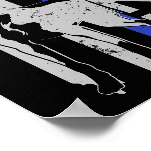 K-9 Unit - Police Dog Unit - Malinois Poster (Hoek)