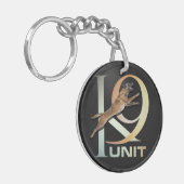 K-9 Unit - Police Dog Unit - Malinois Sleutelhanger (Voorkant Links)