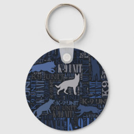 K-9 Unit -Police Dog Unit Sleutelhanger