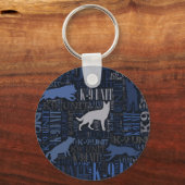 K-9 Unit -Police Dog Unit Sleutelhanger (Voorkant)