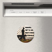 K-9-werkende hond magneet (Insitu (Vaatwasser))