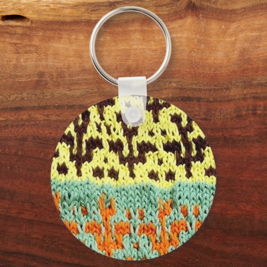 k Artisanware Knit Sleutelhanger (Voorkant)