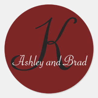 K, Ashley en Brad Ronde Sticker