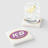 K&B, K&B Onderzetter, New Orleans Stenen Onderzetter (Zijkant)