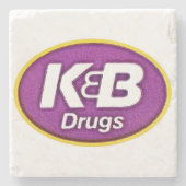 K&B, K&B Onderzetter, New Orleans Stenen Onderzetter (Voorkant)