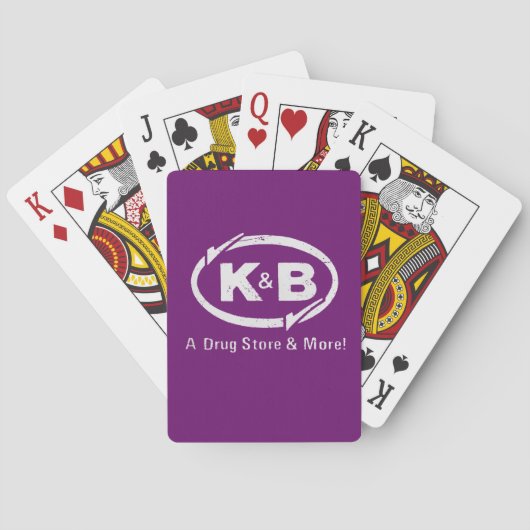 K&B-speelkaarten Pokerkaarten (Achterkant)