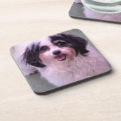 K-Cee Smile Cute Dog Set Bier Onderzetter (Linkerzijde)