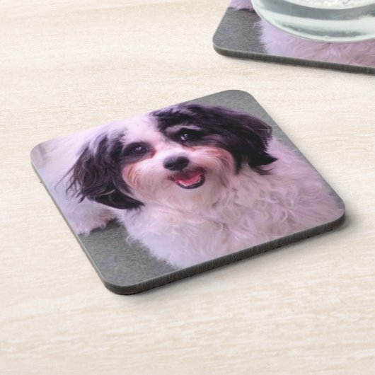 K-Cee Smile Cute Dog Set Bier Onderzetter (Linkerzijde)