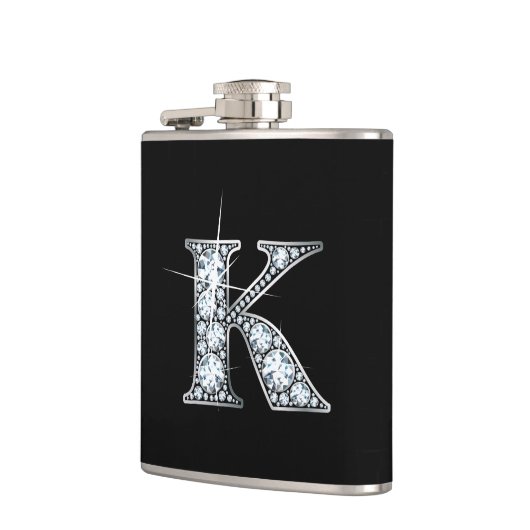K "Diamond Bling"-fles Heupfles (Links)