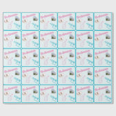 K drama 2 Foto's Collage koreaanse typografie lief Cadeaupapier (Vlak)