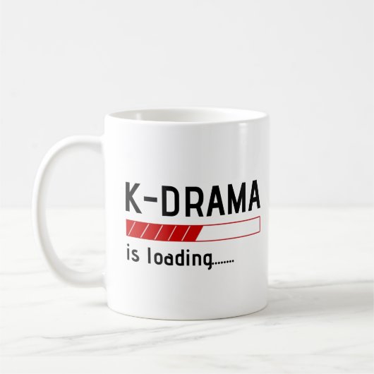 K-drama laadt... -Mok Koffiemok (Links)