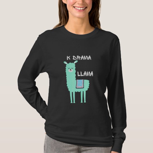 K Drama Llama T-shirt (Voorkant)