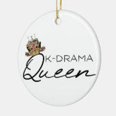 K-drama Queen Ceramic Ornament (Links)