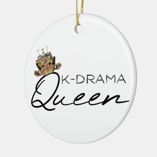 K-drama Queen Ceramic Ornament (Links)