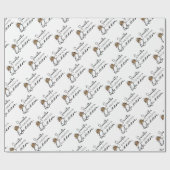 K-Drama Queen met Korean Crown Personalized Cadeaupapier (Vlak)