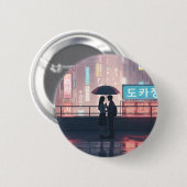 K-Drama Rooftop Romance Ronde Button 5,7 Cm (Voorkant /achterkant)