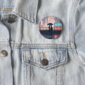 K-Drama Rooftop Romance Ronde Button 5,7 Cm (In situ)