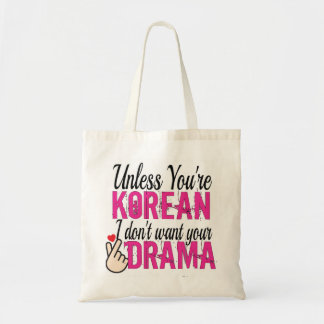 K-Drama Tote Bag
