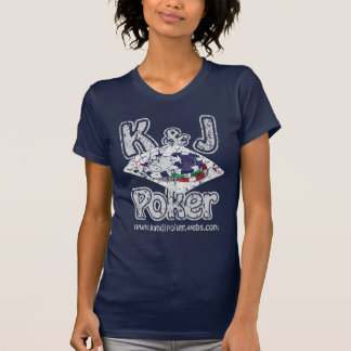 K en J Poker T-shirt