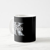 K Faux Diamond Coffee Mok (Voorkant links)