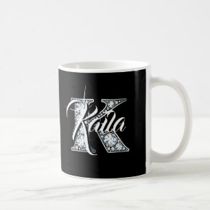 K Faux Diamond Coffee Mok