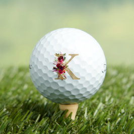 K Floral Golfballen