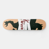 "K. Griffin" Tattoo Bleed Killosopher Deck Persoonlijk Skateboard (Horizontaal)