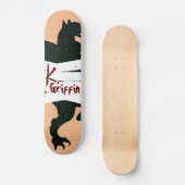 "K. Griffin" Tattoo Bleed Killosopher Deck Persoonlijk Skateboard (Voorkant)