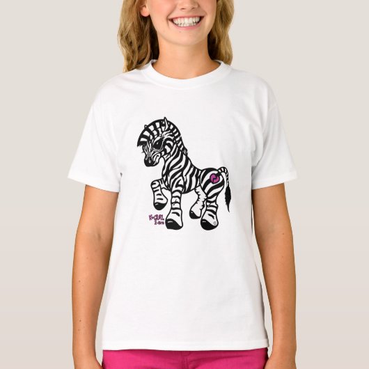 K ❤ Gurl Z-Bra-Shirt T-shirt (Voorkant)