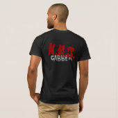 K.H.D. Gabber T-shirt (Achterkant volledig)