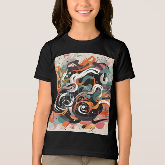 K-Hip Hop Fusion Tri-Blend Shirt (Voorkant)