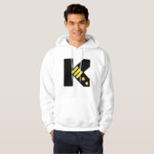 K Is For Kool – Stylized Letter Art Hoodie (Voorkant volledig)