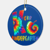 K is voor de kleuterschool keramisch ornament (Links)