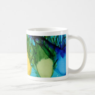 K is voor de mok van de Kiwi-alfabet-kunst