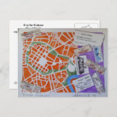 K is voor het briefkaart Krakow (Voorkant / Achterkant)