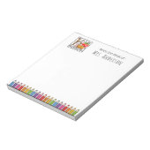 K is voor het Notitieblok Kindergarten-leraar (Linkerzijde)