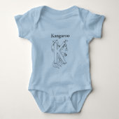 K is voor Kangaroo Romper (Voorkant)