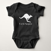 K is voor Kangoeroe Romper (Voorkant)