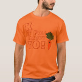 K is voor Karrot T-shirt (Voorkant)