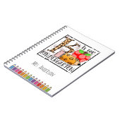 K is voor Kindergarten Naam Notitieboek (Linkerzijde)